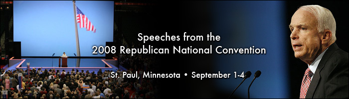 Speeches from the 2008 Democratic National Convention